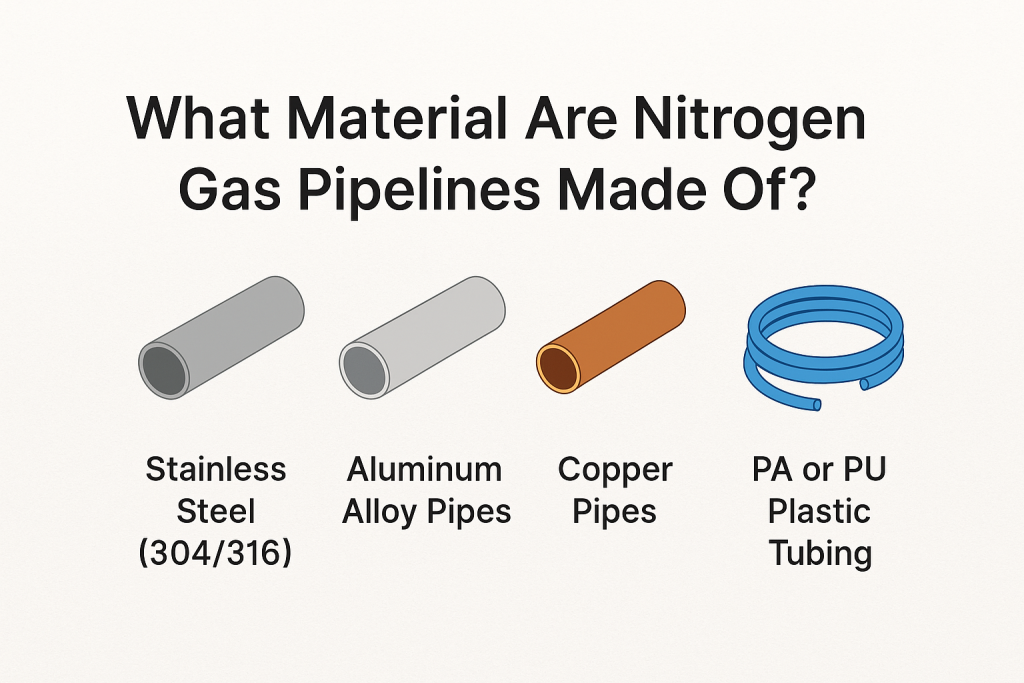 nitrogen gas pipelines