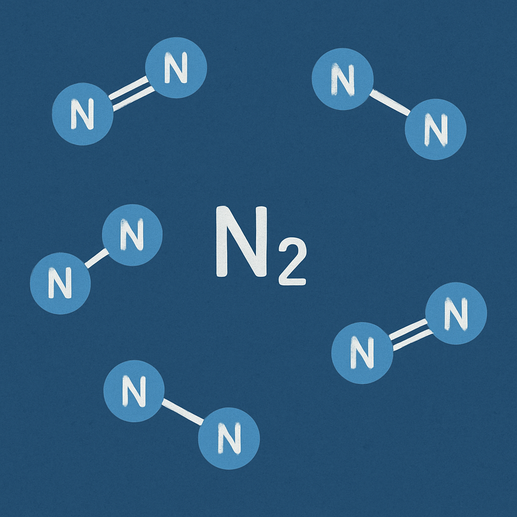 nitrogen molecules