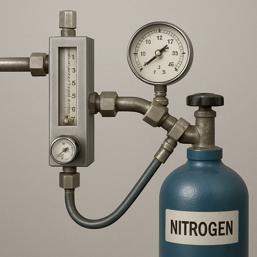 nitrogen flow measurement