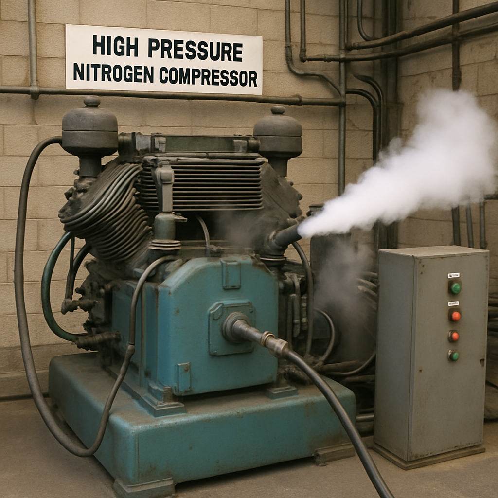 high pressure nitrogen compressor