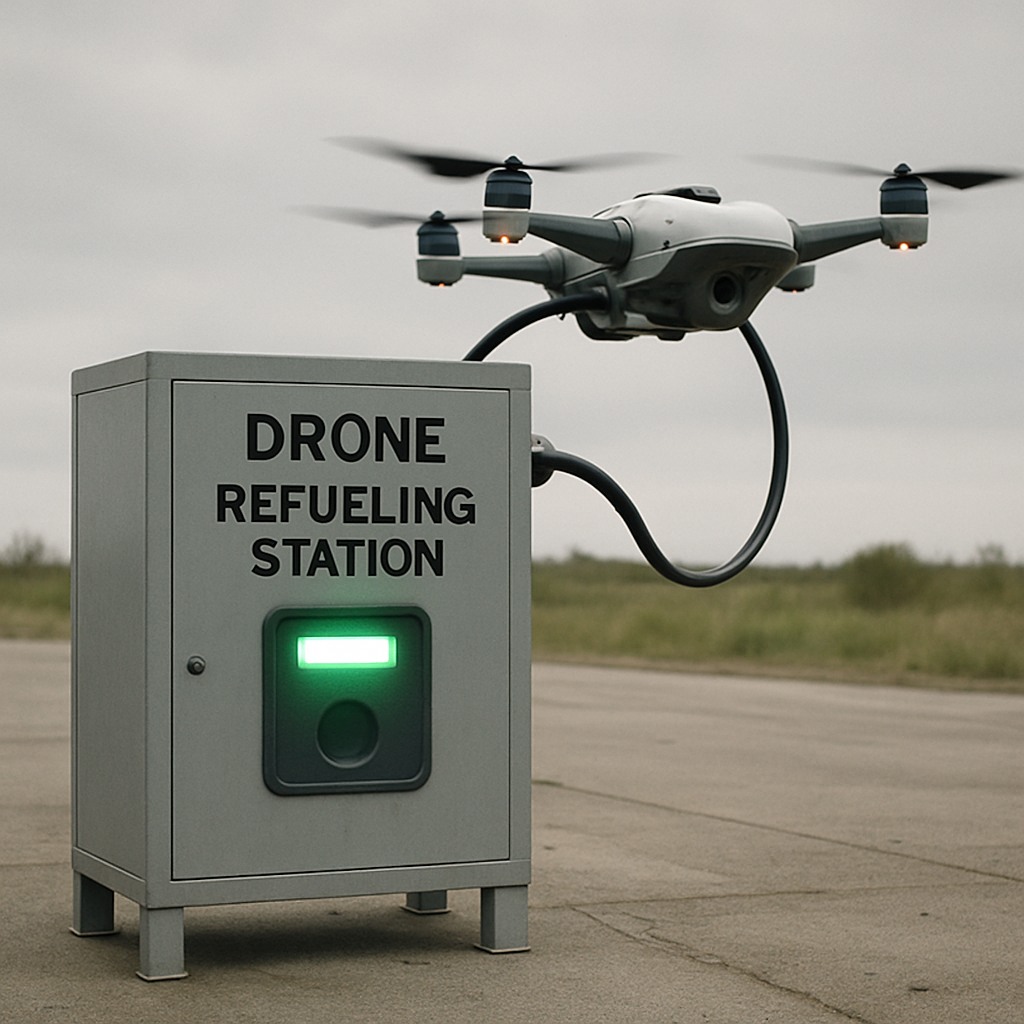 drone refueling station
