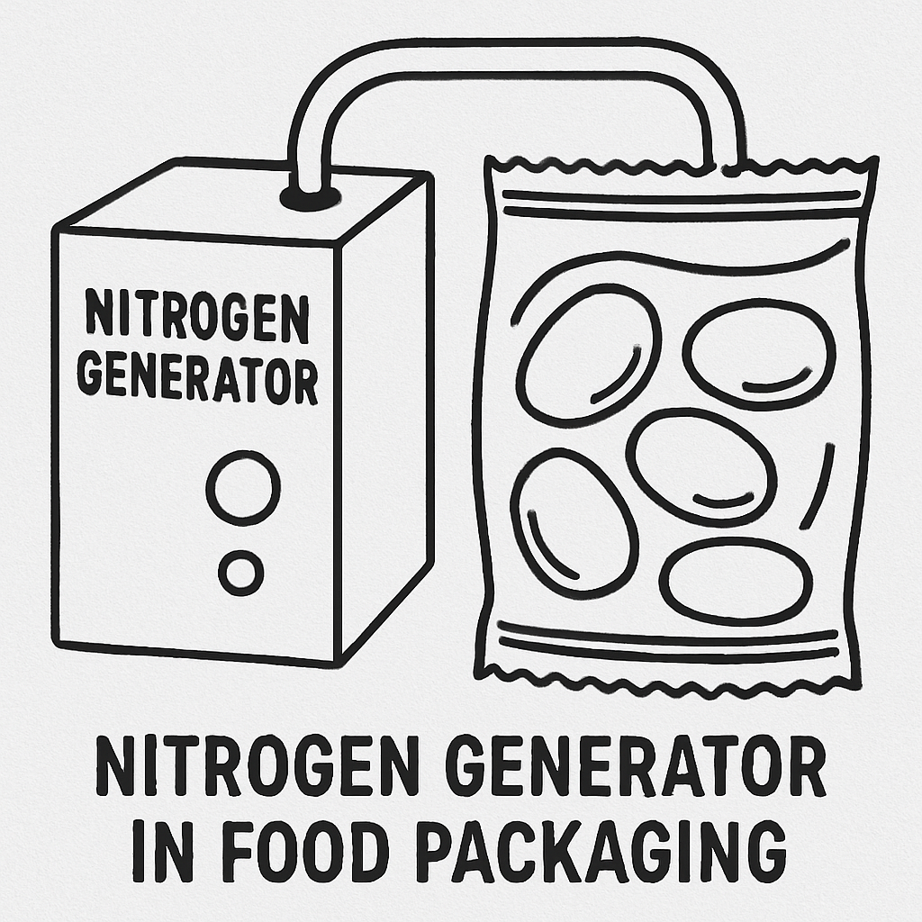 nitrogen generator in food packaging