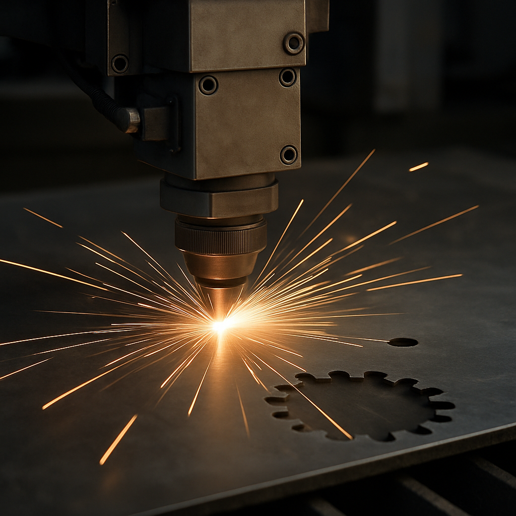 laser cutting with nitrogen