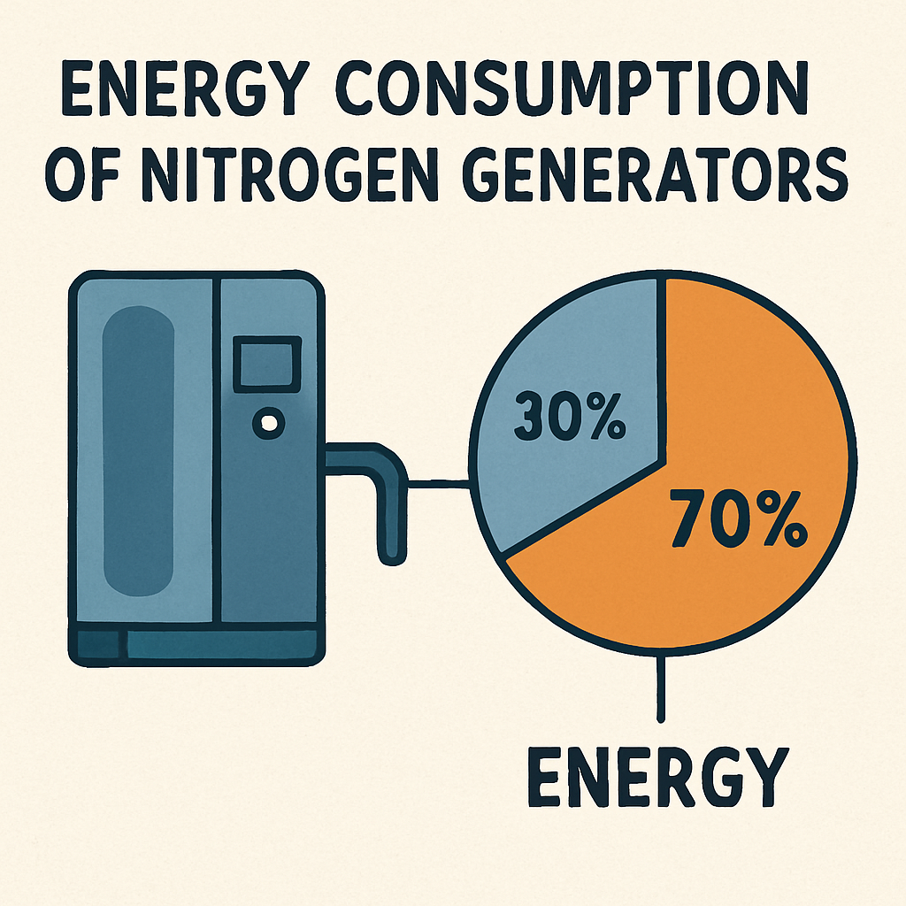 energy consumption of nitrogen generators