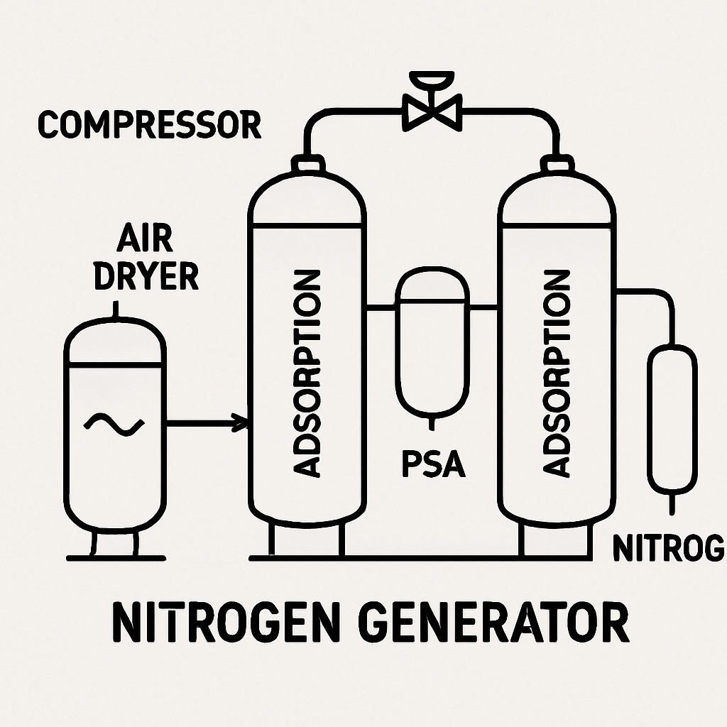 fire sprinkler nitrogen generator