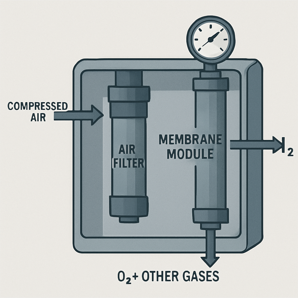 membrane nitrogen generators
