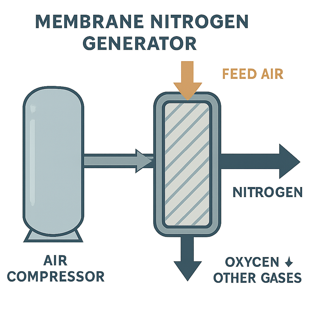 Membrane Nitrogen Generators
