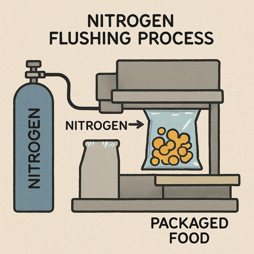 nitrogen flushing process