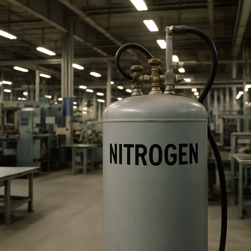 nitrogen  tank