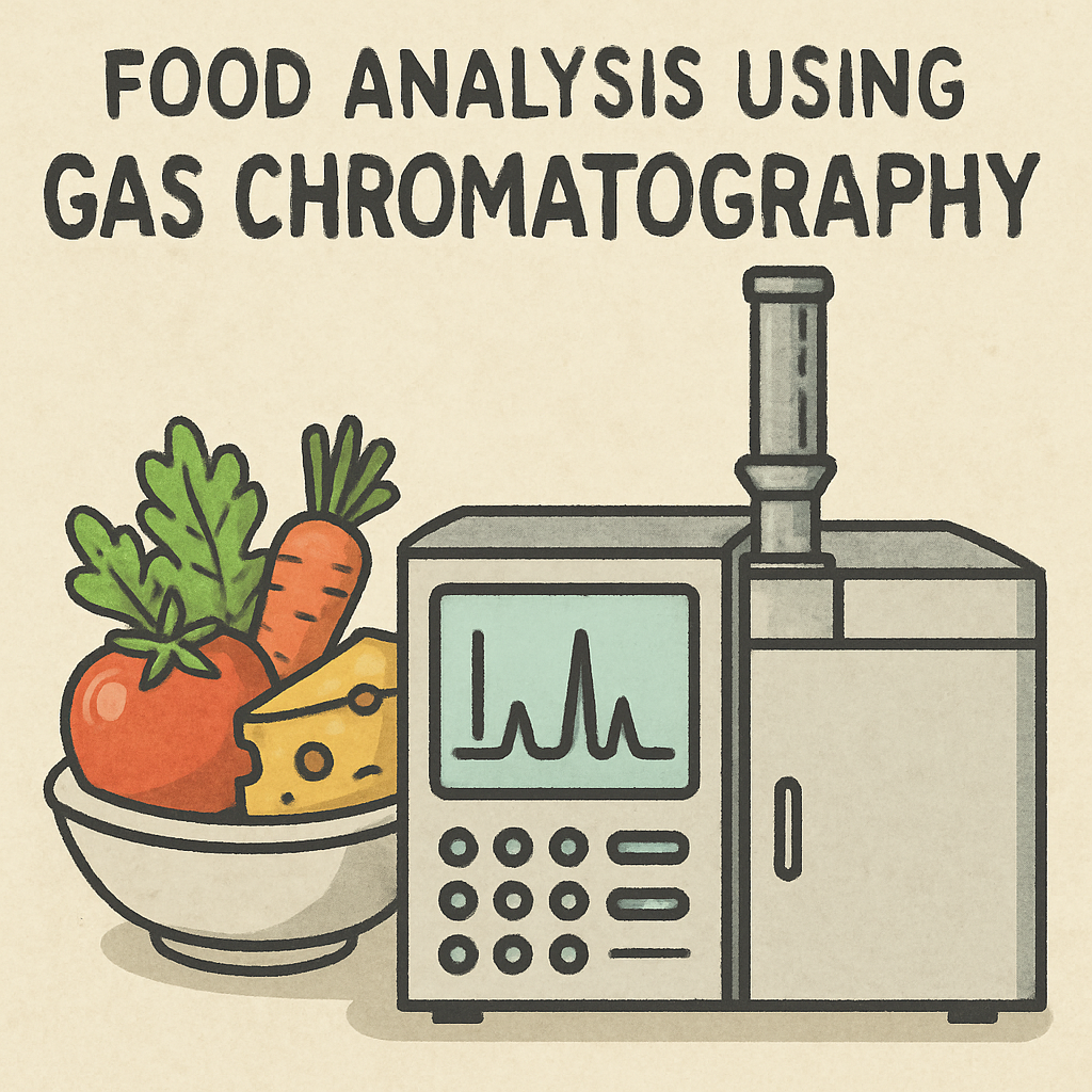 food analysis using gas chromatography