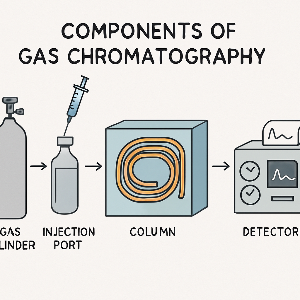 componenets of gas chromatography