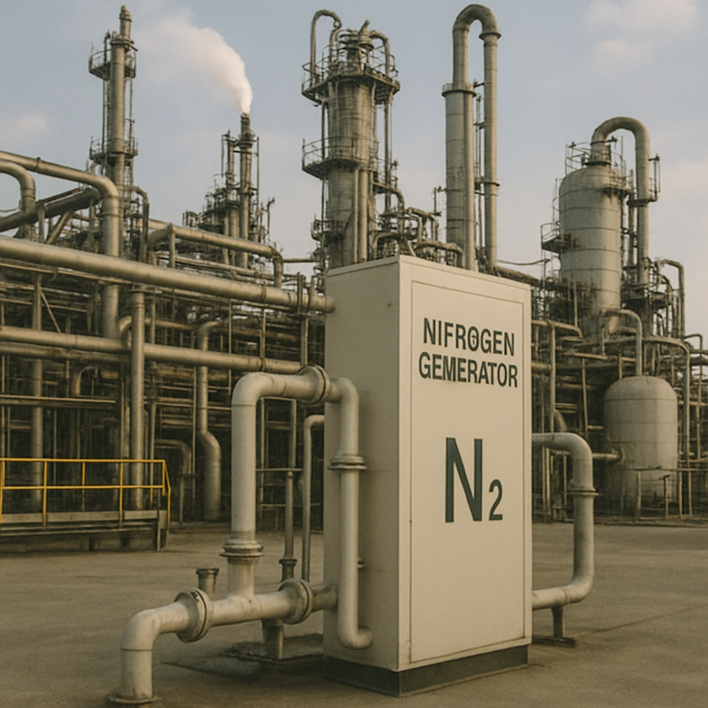 chemical plant with nitrogen generator