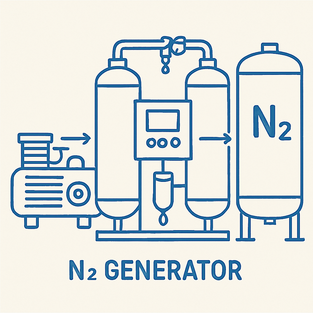 N2 generator illustration