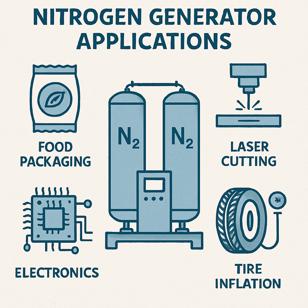 nitrogen generator applications