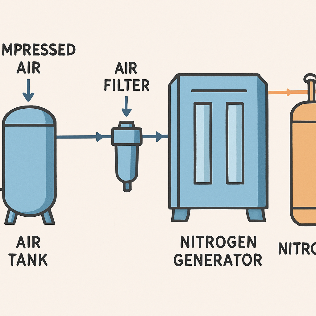 Nitrogen Generator for Medicinal Manufacturing
