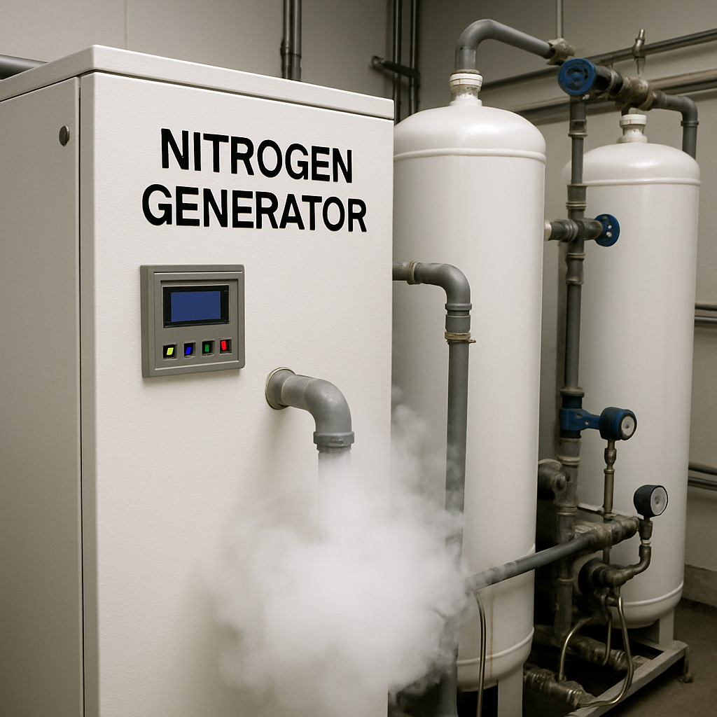 Discover how peak nitrogen generators boost efficiency by providing cost-effective, reliable nitrogen gas supply for industries like food, pharma, and electronics.