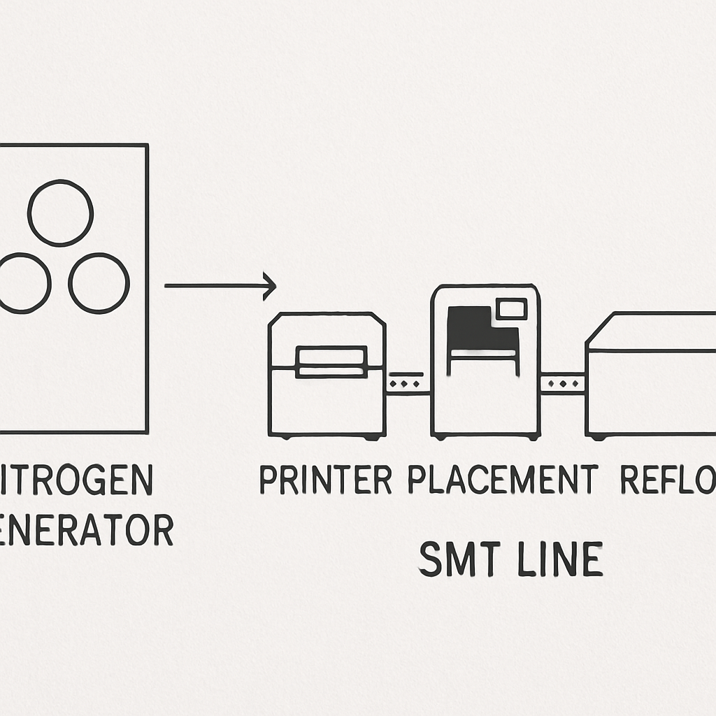 SMT reflow soldering