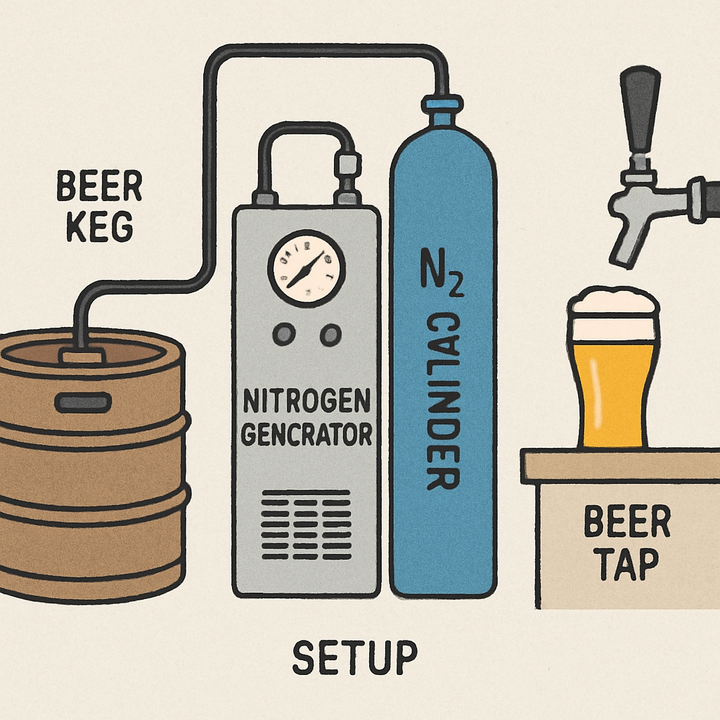 beer blast nitrogen generator​